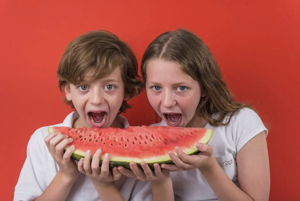 Eating Watermelon