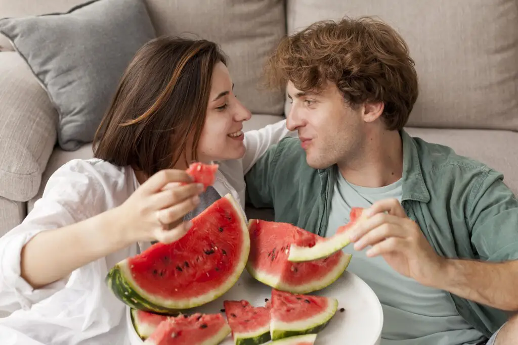 Eating Watermelon