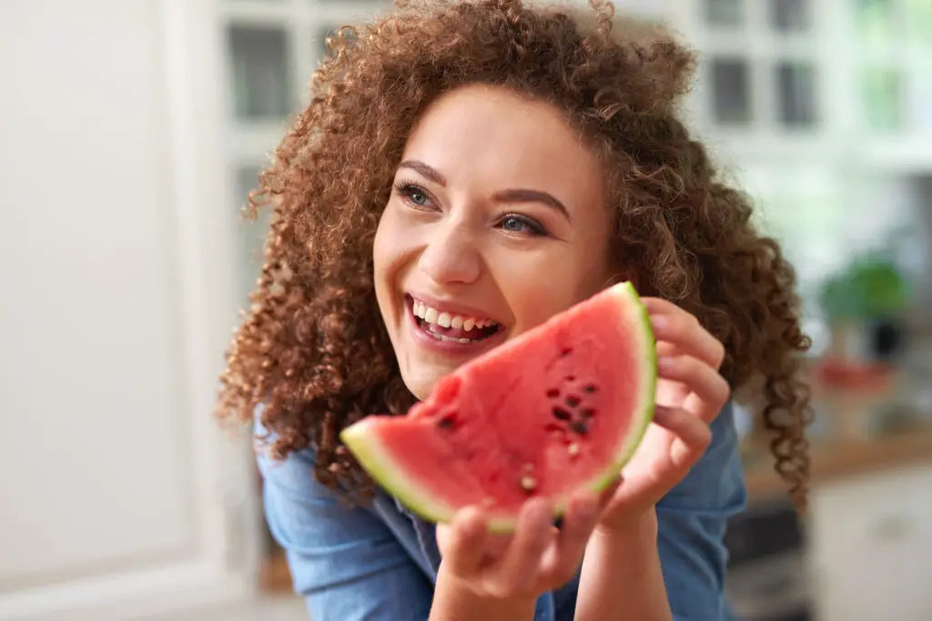 Eating Watermelon