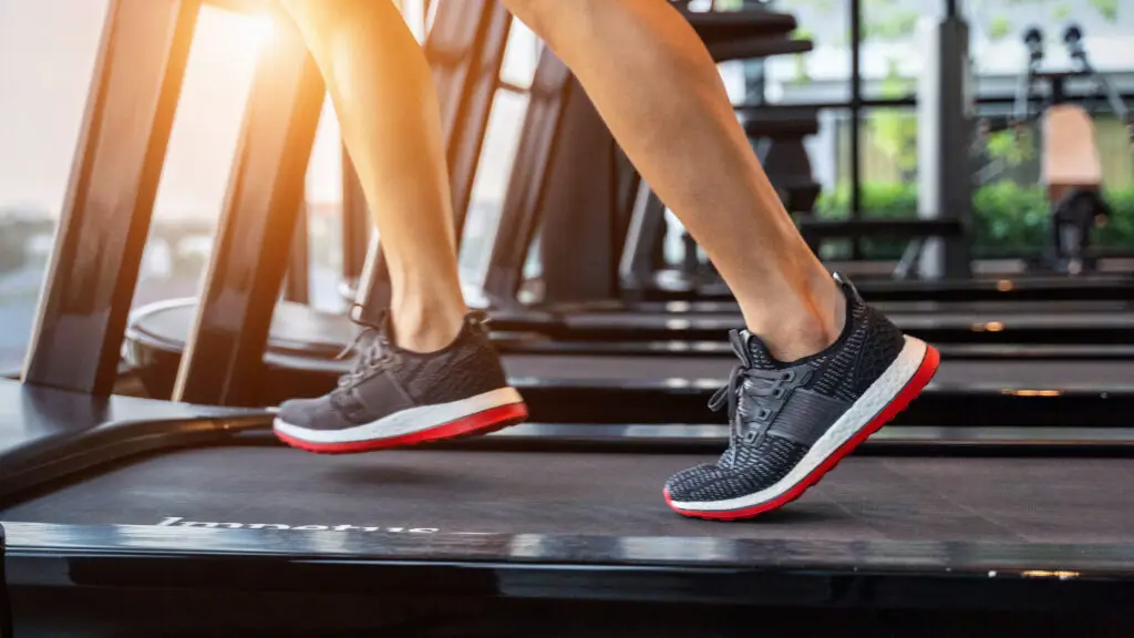 Walking Backwards on a Treadmill